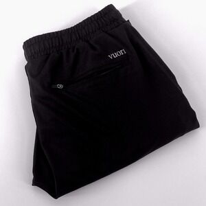 Vuori Sunday Performance Joggers Men Small Black Athleisure Training Pants V416